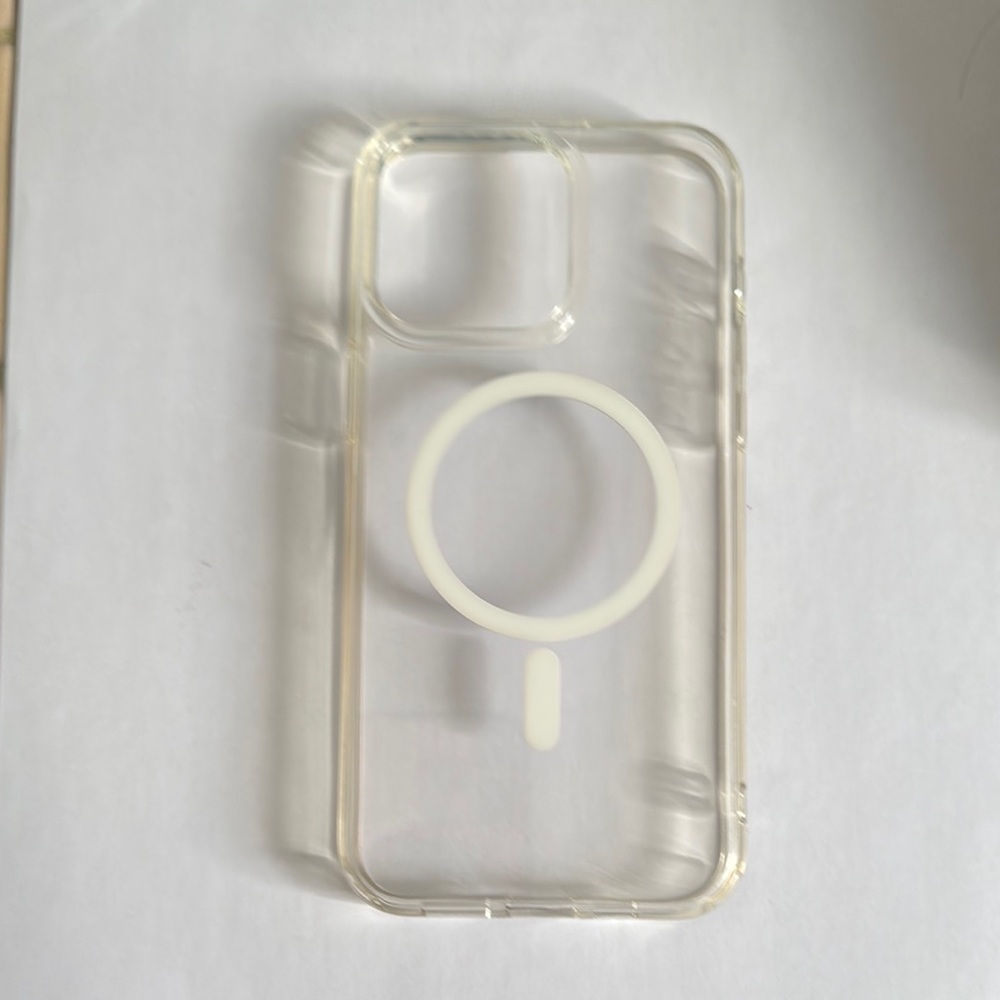 Clear Phone Case with MagSafe Compatibility